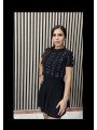 FALDA MINI PUNTO NEGRA T.ÚNICA