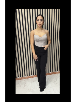 PANTALÓN NEGRO PATA ANCHA