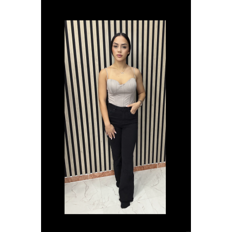 PANTALÓN NEGRO PATA ANCHA
